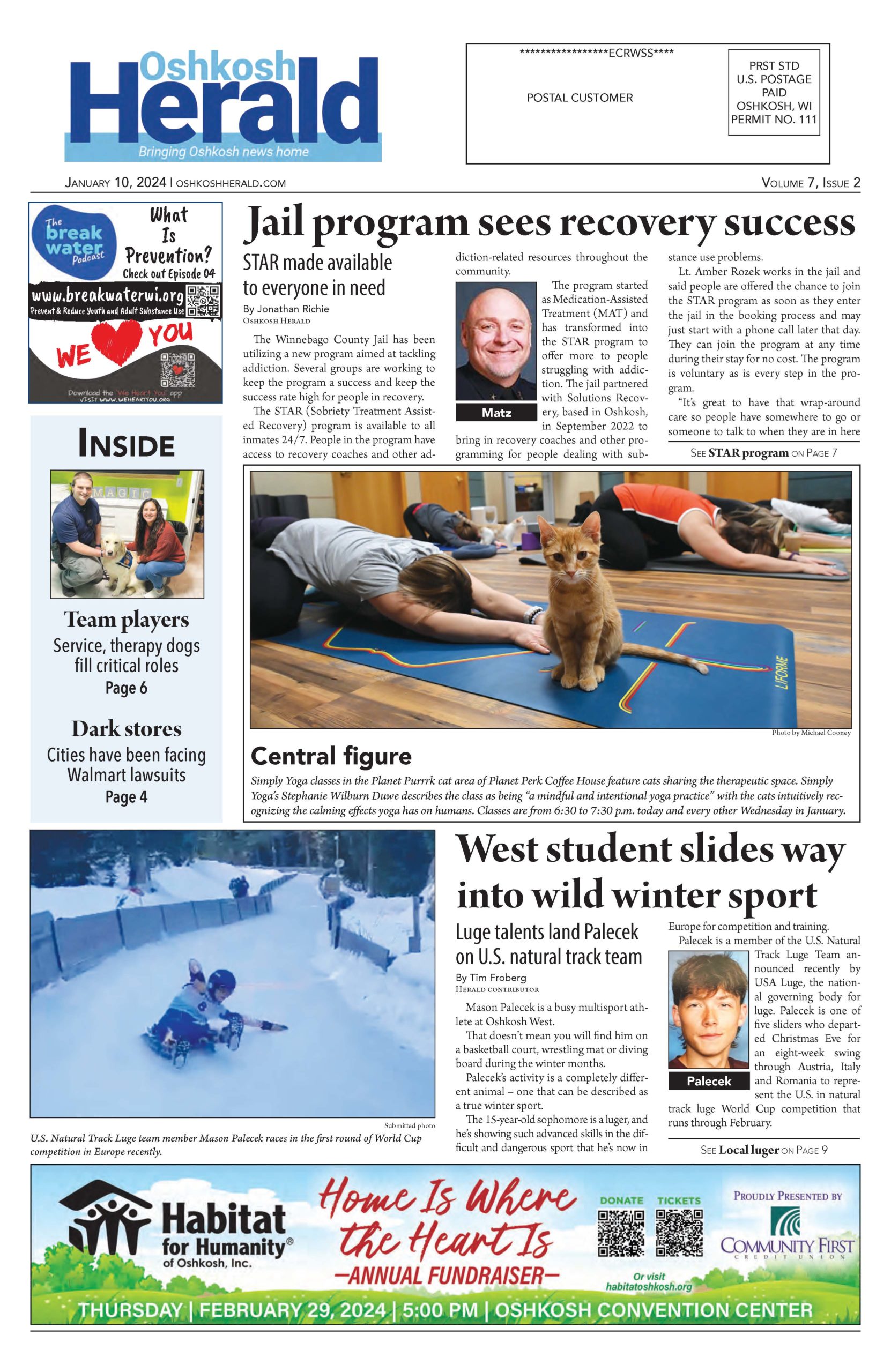 January 10, 2024 Oshkosh Herald Oshkosh Herald