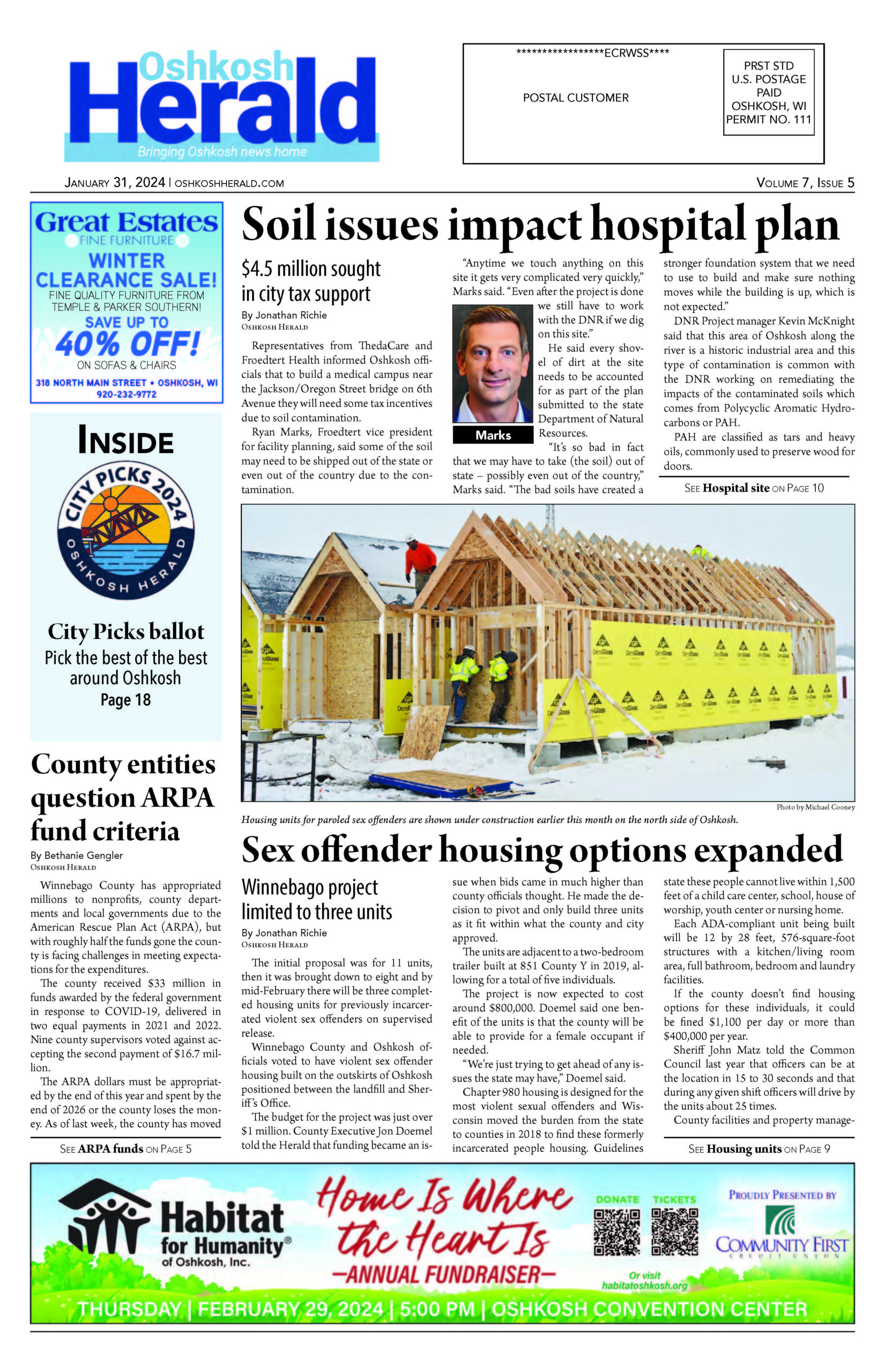 January 31, 2024 Oshkosh Herald Oshkosh Herald