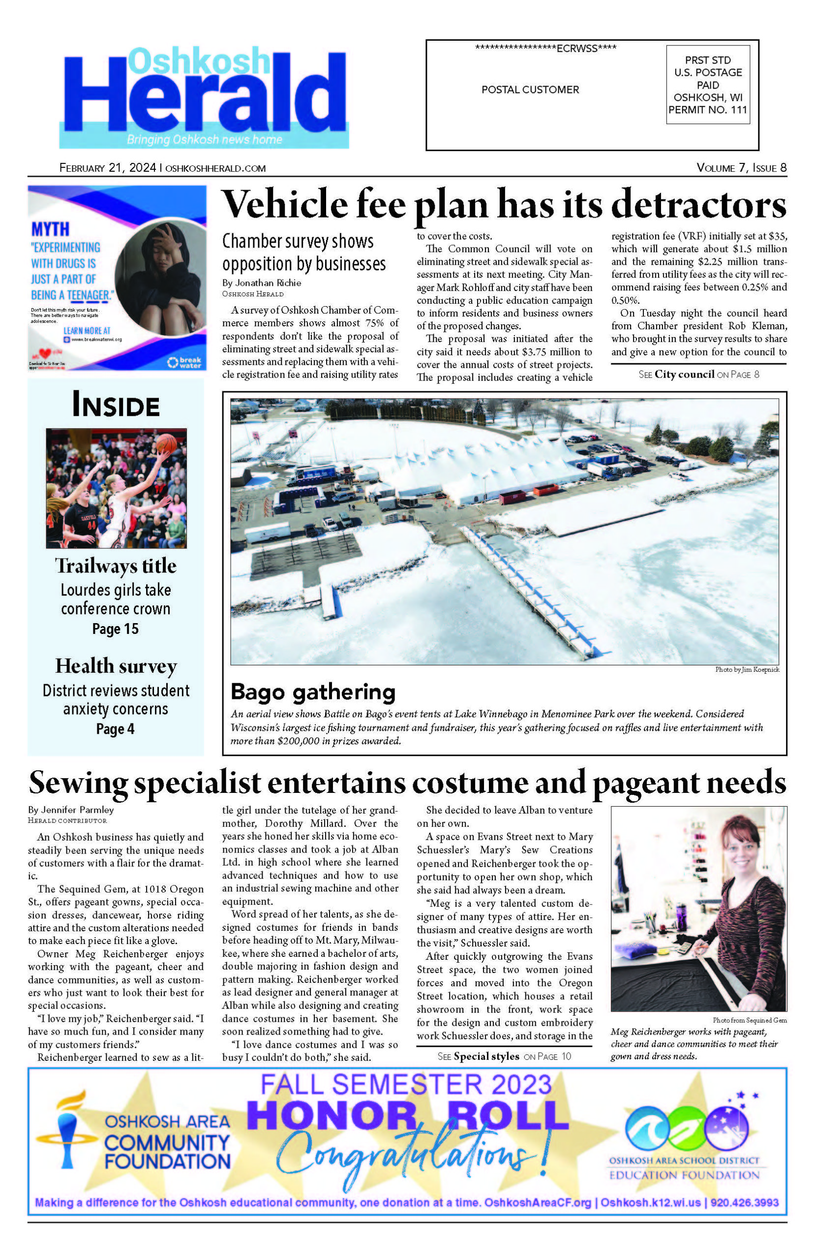 February 21, 2025 Oshkosh Herald Oshkosh Herald